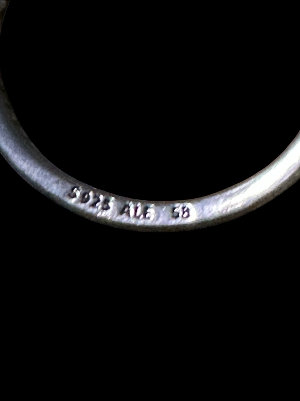 Pandora Authentic Oval Sparkling 925 Sterling Silver Statement Ring Sz 8.5 - Picture 5 of 9